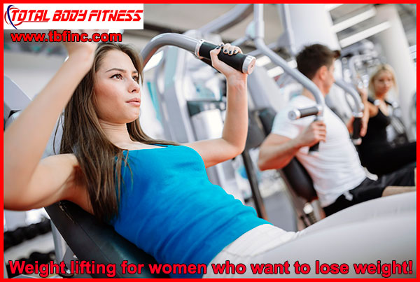 Weight lifting for women who want to lose weight